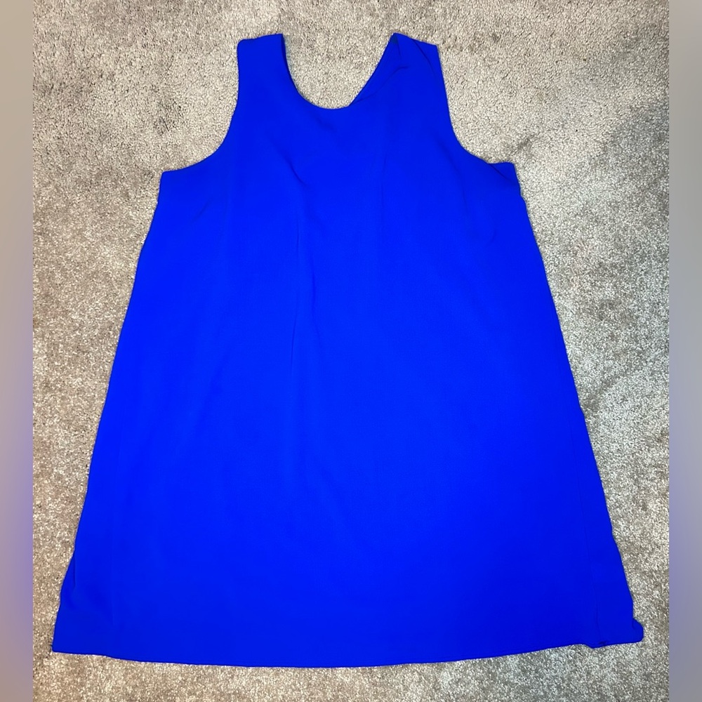 Mabel Royal Blue Womens Size Small Mini‎ Lined Dress Sleeveless Light Weight